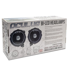 Load image into Gallery viewer, Oracle Oculus Bi-LED Projector Headlights for Jeep JL/Gladiator JT - Matte Blk - 5500K