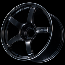 Load image into Gallery viewer, Advan TC4 17x7.5 / +37 Offset / 5-100 / 63mm Bore / Black Gunmetallic &amp; Ring