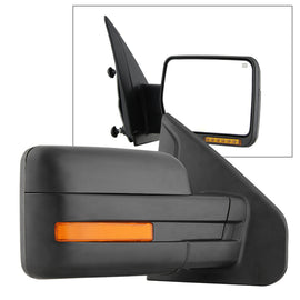 xTune Ford F150 07-14 Power Heated Amber LED Signal OE Mirror Right MIR-03349EH-P-R