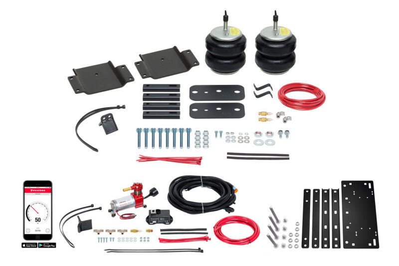 Firestone 07-21 Toyota Tundra 2WD/4WD AIO Wireless Ride-Rite All-In-One Kit (W217602872)