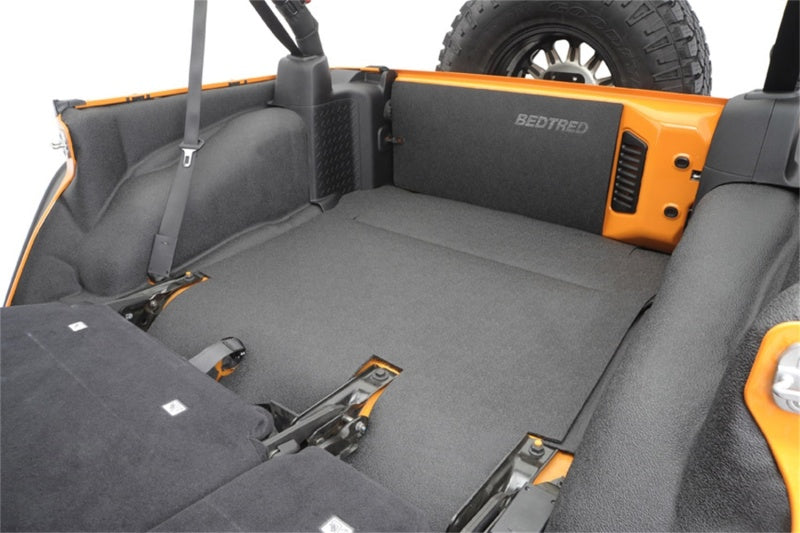 BedRug 03-06 Jeep LJ Unlimited Rear 4pc BedTred Cargo Kit (Incl Tailgate & Tub Liner)