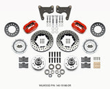 Wilwood Forged Dynalite Front Kit 11.00in Dril Red 65-72 CDP C Body -Drum