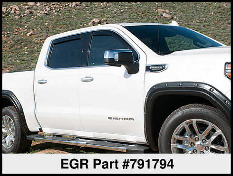 EGR 2019 GMC Sierra LD Bolt-On Look Fender Flares - Set (791794)