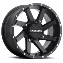 Load image into Gallery viewer, Raceline A82B Twist 14x7in / 4x137 BP / 10mm Offset / 110.18mm Bore - Satin Black Wheel