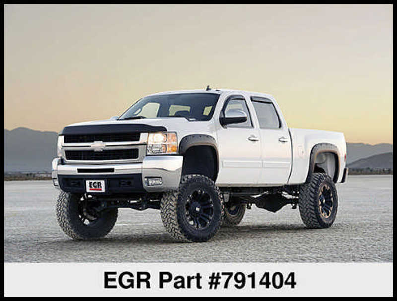 EGR 07-13 Chev Silverado 5ft Bed Bolt-On Look Fender Flares - Set