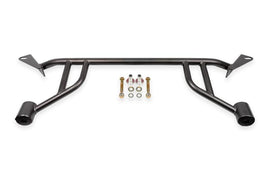 BMR 24-25 Ford Mustang S650 Chassis Brace Front Subframe 4-point - Black Hammertone