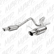 Load image into Gallery viewer, MBRP 11-14 Ford Mustang GT 5.0L Dual Split Rear Street Version T409 3in Cat Back Exhaust System