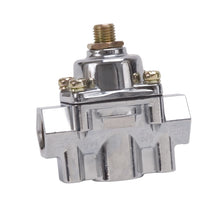 Load image into Gallery viewer, Edelbrock Fuel Pressure Regulator Carbureted 180 GPH 5-10 PSI -10 In/Out -6 Return Black