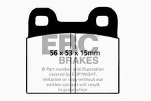 Load image into Gallery viewer, EBC 64-69 Porsche 911 2.0 (M Caliper) (Solid front rotor) Bluestuff Rear Brake Pads
