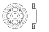 StopTech 12-15 Jeep Cherokee SRT8 Sport Slotted & Drilled Rear Passenger Side Rotor