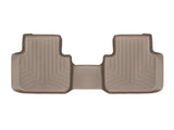 WeatherTech 2018+ Volkswagen Atlas Rear FloorLiner - Tan (Fits Vehicles w/2nd Row Bench Seats)