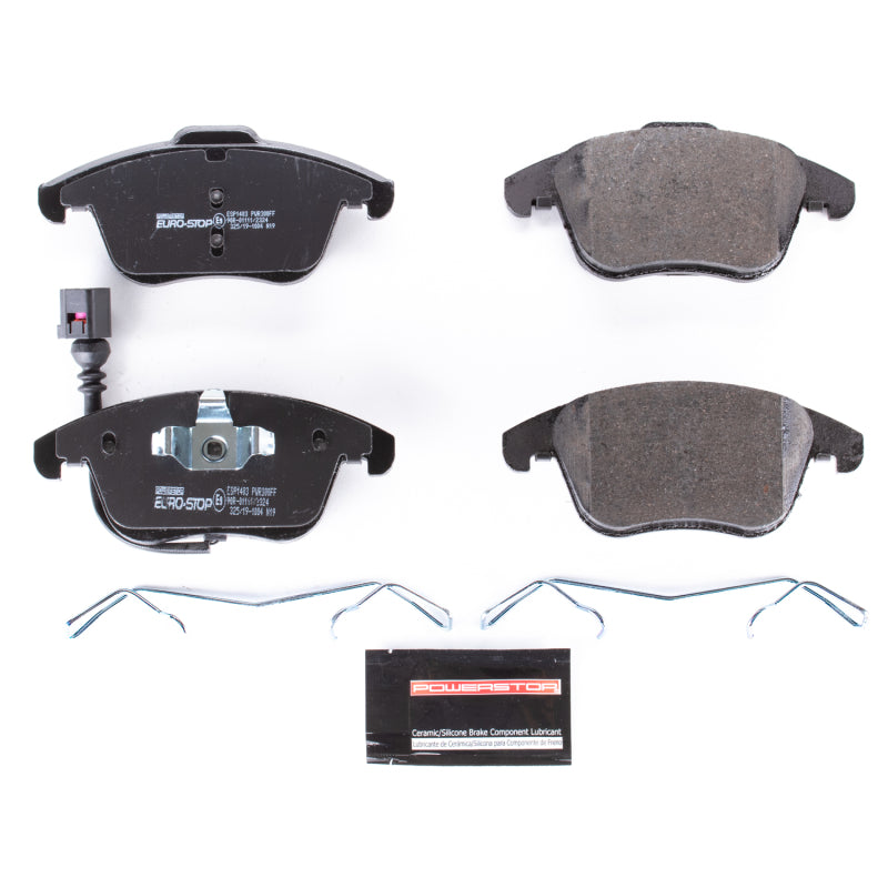 Power Stop 17-18 Volkswagen Tiguan Limited Euro-Stop ECE-R90 Front Brake Pads