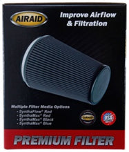 Load image into Gallery viewer, Airaid Universal Air Filter - Cone 6 x 7 1/4 x 5 x 9 - Blue SynthaMax