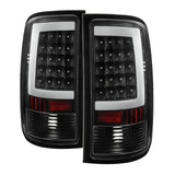xTune GMC Sierra 07-13 LED Tail Lights Black ALT-ON-GS07-G2-LED-BK