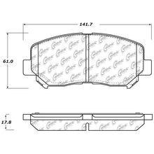 Load image into Gallery viewer, StopTech Street Touring Front Brake Pads 13-14 Dodge Dart/Jeep Cherokee