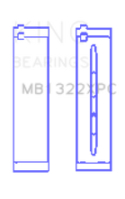 Load image into Gallery viewer, King Audi R8 4.2/5.2/Lamborghini Gallardo/Huracan V10 Coated Perf Main Bearing Set - Size STDX