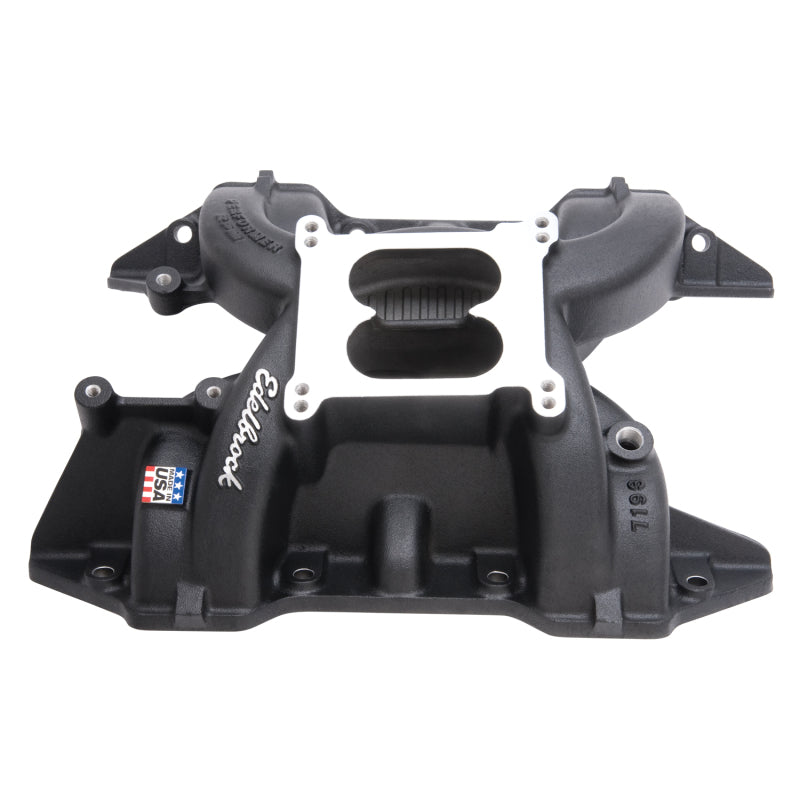 Edelbrock Performer RPM 440 Manifold Black Powdercoated