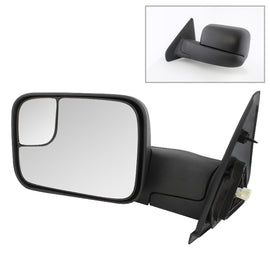 xTune Dodge Ram 02-09 Manual Extendable Power Heated Adjust Mirror Left MIR-DRAM02-PW-L