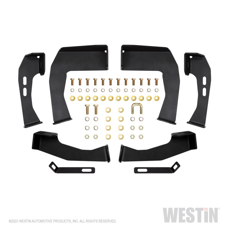 Westin 99-13 Chevy/GMC Silverado/Sierra 1500 Ext Cab HDX Nerf Step Bars - Textured Black