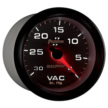 Load image into Gallery viewer, AutoMeter Gauge Vacuum 2-5/8in. 30Inhg Mechanical Phantom II