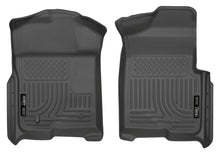 Load image into Gallery viewer, Husky Liners 09-12 Ford F-150 Regular/Super/Super Crew Cab WeatherBeater Black Floor Liners