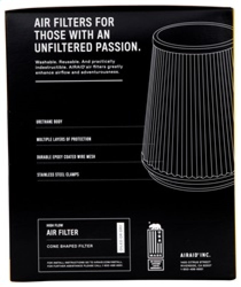 Airaid Universal Air Filter - Cone 6 x 7 1/4 x 4 3/4 x 6 - Blue SynthaMax