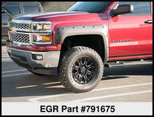 Load image into Gallery viewer, EGR 14+ Chev Silverado 5ft Bed Bolt-On Look Fender Flares - Set - Matte