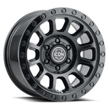 ICON Hulse 17 X 8.5 5 X 4.5 0mm Offset 4.75in BS Double Black