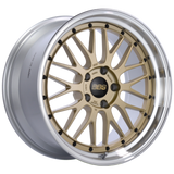 BBS LM 20x10 5x112 ET22 Gold Wheel - 82mm PFS/Clip Required