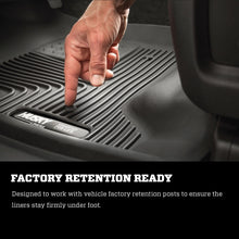 Load image into Gallery viewer, Husky Liners 15-23 Ford F-150 S.Crew/S.Cab X-Act Contour Black Front Seat Floor Liners