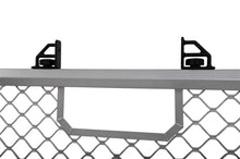 Load image into Gallery viewer, Deezee Universal Aluminum Front Truck Cargo Management Cab Rack Silver Mesh