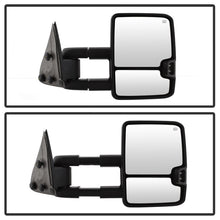 Load image into Gallery viewer, xTune Chevy Silverado 99-02 G2 Heated Amber LED Signal Telescoping Mirrors MIR-CS99S-G2-PWH-AM-SET