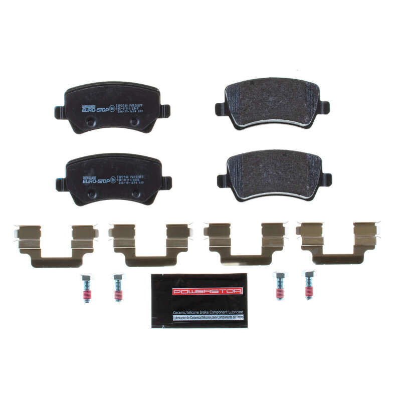 Power Stop 08-16 Volvo XC70 Euro-Stop ECE-R90 Rear Brake Pads