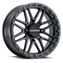 Load image into Gallery viewer, Raceline A11B Krank-Xl 18x7in / 4x156 BP / 0mm Offset / 132.5mm Bore - Satin Black Wheel