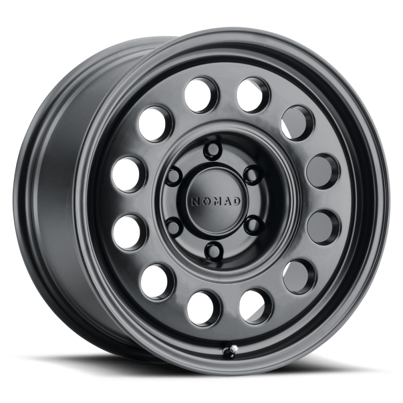 Nomad N501SB Convoy 17x8.5in / 6X135 BP / 25mm Offset / 87.1mm Bore - Satin Black