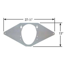 Load image into Gallery viewer, Moroso SBC &amp; 90 Degree V6 Front Motor Plate 2 Piece Seal Engines Pre-Trimmed