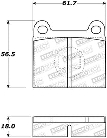 StopTech Street Brake Pads