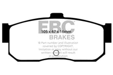 Load image into Gallery viewer, EBC 91-97 Infiniti G20 2.0 Greenstuff Rear Brake Pads