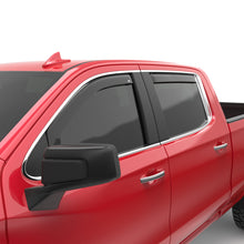 Load image into Gallery viewer, EGR 2019 Chevy 1500 Crew Cab In-Channel Window Visors - Dark Smoke