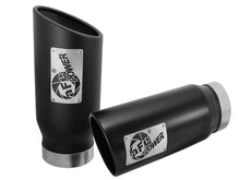 Load image into Gallery viewer, afe MACH Force-Xp Universal Exhaust Tip 4 IN Inlet x 5 IN Outlet x 12 IN L