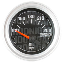 Load image into Gallery viewer, Autometer Hoonigan 52mm 100-250 Deg F Full Electronic Oil Temp Gauge