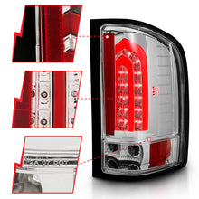 Load image into Gallery viewer, ANZO 2007-2013 Chevrolet Silverado 1500 LED Taillights Chrome