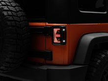 Load image into Gallery viewer, Raxiom 07-18 Jeep Wrangler JK Axial Series Vision LED Tail Lights- Black Housing (Smoked Lens)