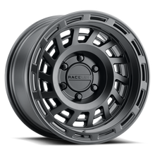 Load image into Gallery viewer, Raceline 957B Halo 17x8.5in / 5x127 BP / 0mm Offset / 78.1mm Bore - Satin Black Wheel