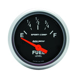 Autometer Sport Comp 52mm Short Sweep Electronic Fuel Level Gauge