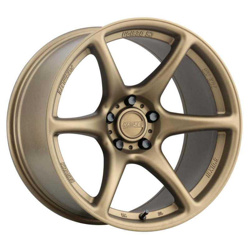 Kansei K11B Tandem 18x8.5in / 5x100 BP / 35mm Offset / 73.1mm Bore - Bronze Wheel