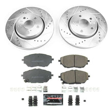 Load image into Gallery viewer, Power Stop 18-19 Toyota C-HR Front Z23 Evolution Sport Brake Kit