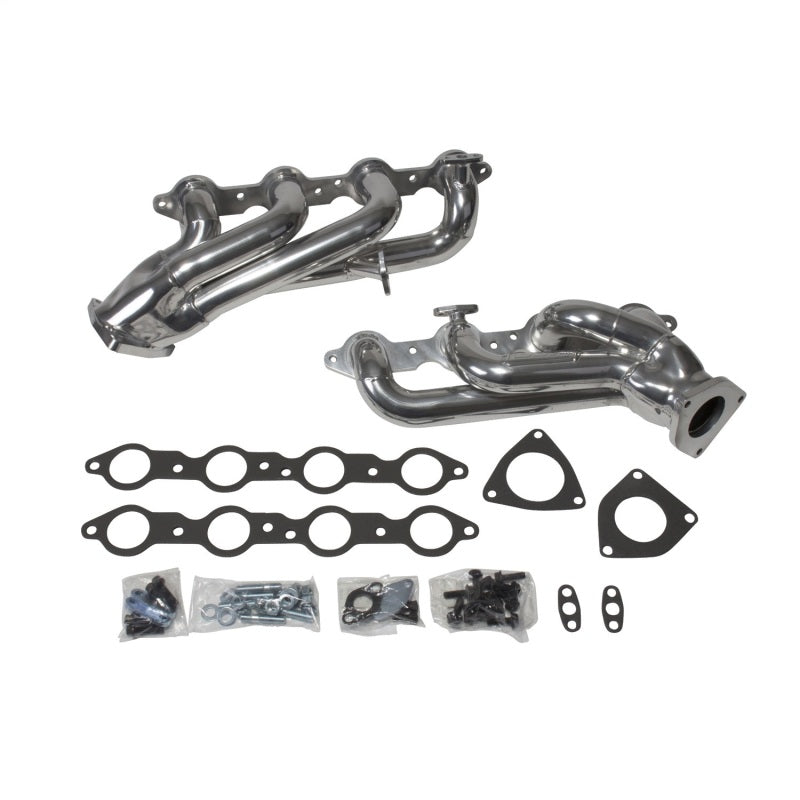 BBK 99-04 GM Truck SUV 4.8 5.3 Shorty Tuned Length Exhaust Headers - 1-3/4 Titanium Ceramic