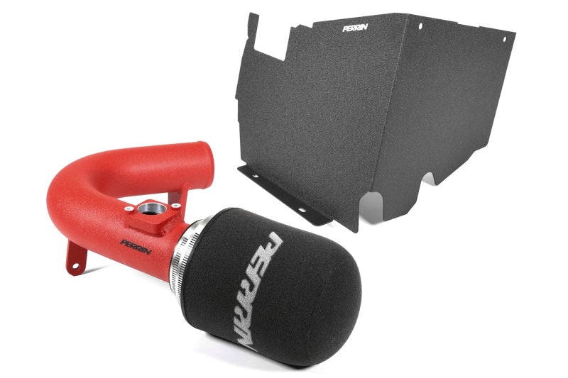 PERRIN 22-24 Subaru WRX Cold Air Intake w/ Heatshield - Red