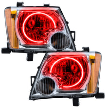 Load image into Gallery viewer, Oracle Lighting 05-14 Nissan Xterra Pre-Assembled LED Halo Headlights -Red